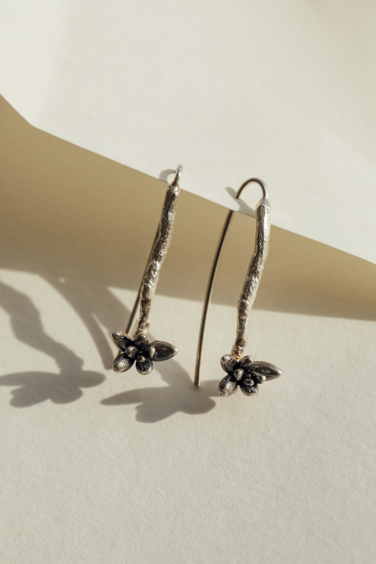 Pendientes largos Sedum