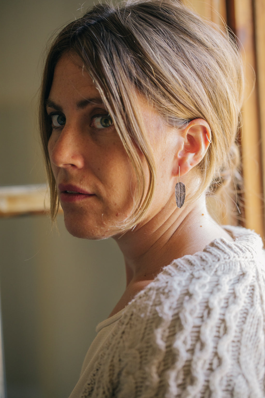 Pendientes Salvia M