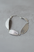 Pulsera Salvia plata brillante v3